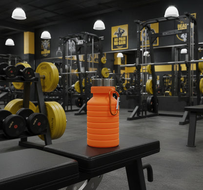 SipSyncX's - Collapsible Silicone Water Bottle