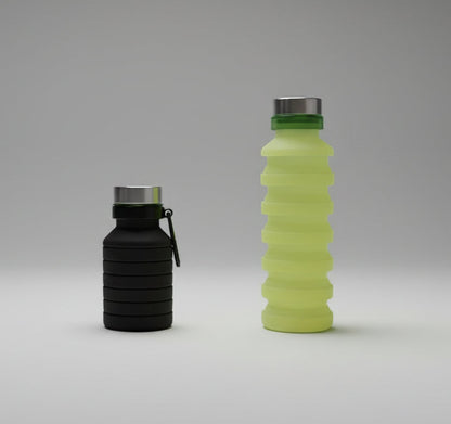 SipSyncX's - Collapsible Silicone Water Bottle